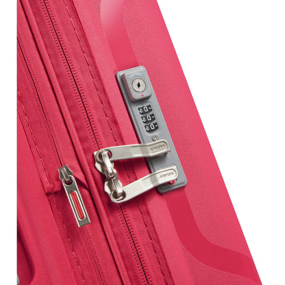 Recessed combination lock with TSA