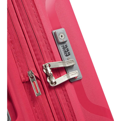 Recessed combination lock with TSA