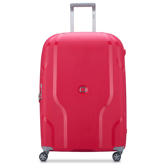 Delsey Clavel 76 cm 4-Wheel Expandable Case - Magenta (Recycled Material)