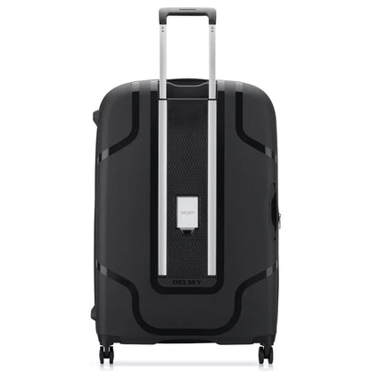 Push button retractable handle