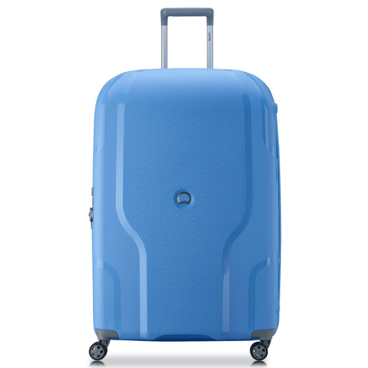 Delsey Clavel 83 cm 4-Wheel Expandable Luggage - Lavender Blue (Recycled Material)