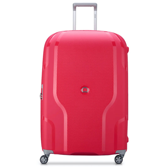 Delsey Clavel 83 cm 4-Wheel Expandable Luggage - Magenta (Recycled Material)