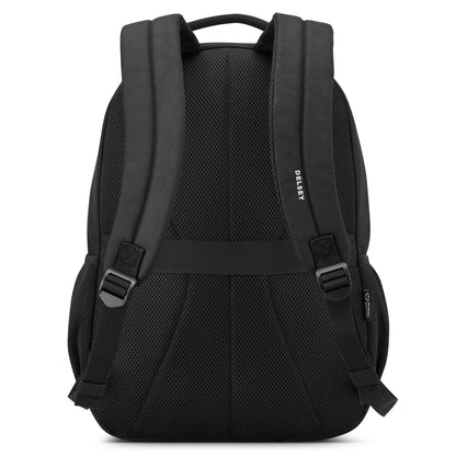 Delsey Element 2.0 Round 15.6’’ Laptop Backpack - Black