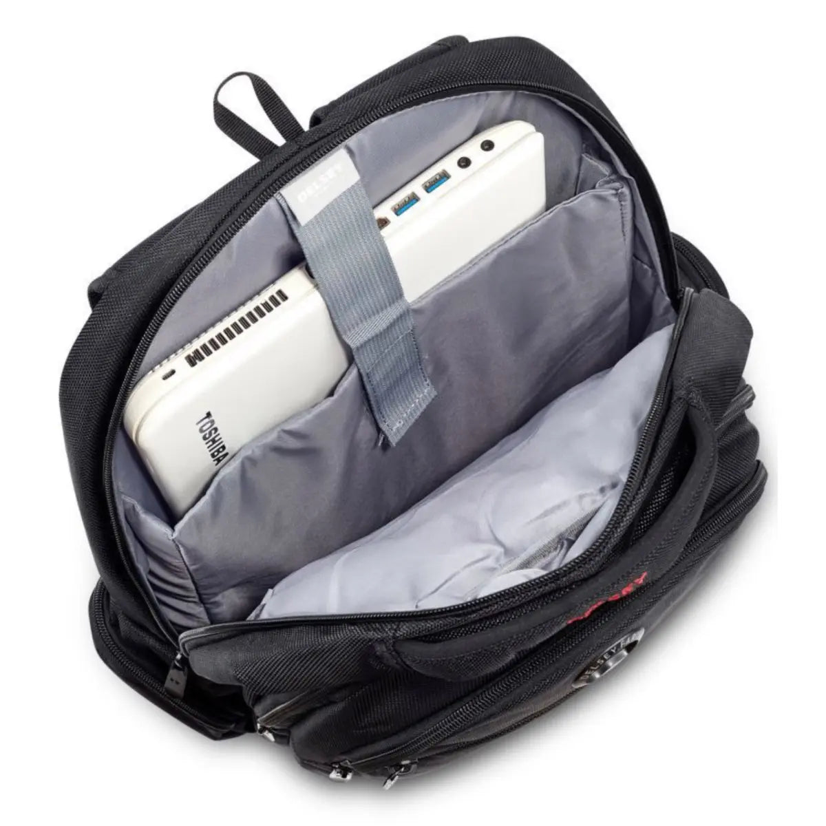 Padded 15.6" laptop compartment 