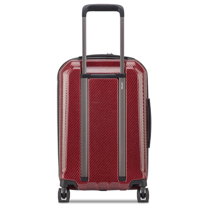 Delsey Helium Ultimate 55 cm 4-Wheel Expandable Carry-on Suitcase - Burgundy