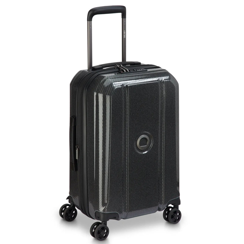 Delsey Helium Ultimate 55 cm 4-Wheel Expandable Carry-on Suitcase - Anthracite