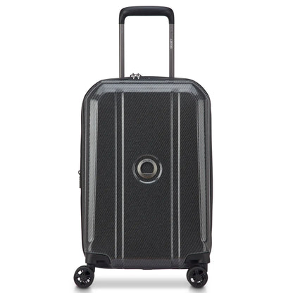 Delsey Helium Ultimate 55 cm 4-Wheel Expandable Carry-on Suitcase - Anthracite