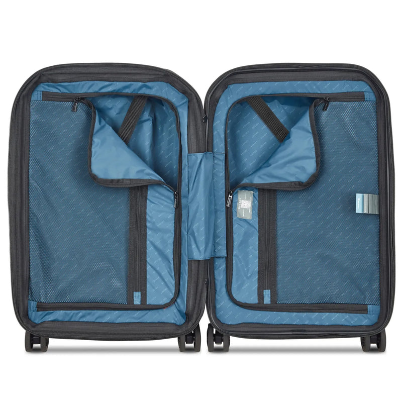 Delsey Helium Ultimate 55 cm 4-Wheel Expandable Carry-on Suitcase - Burgundy