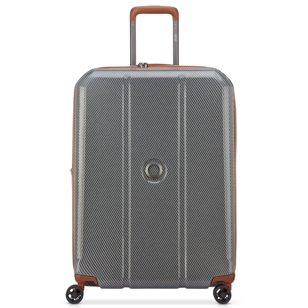 Delsey Helium Ultimate 70 cm 4-Wheel Expandable Suitcase - Silver