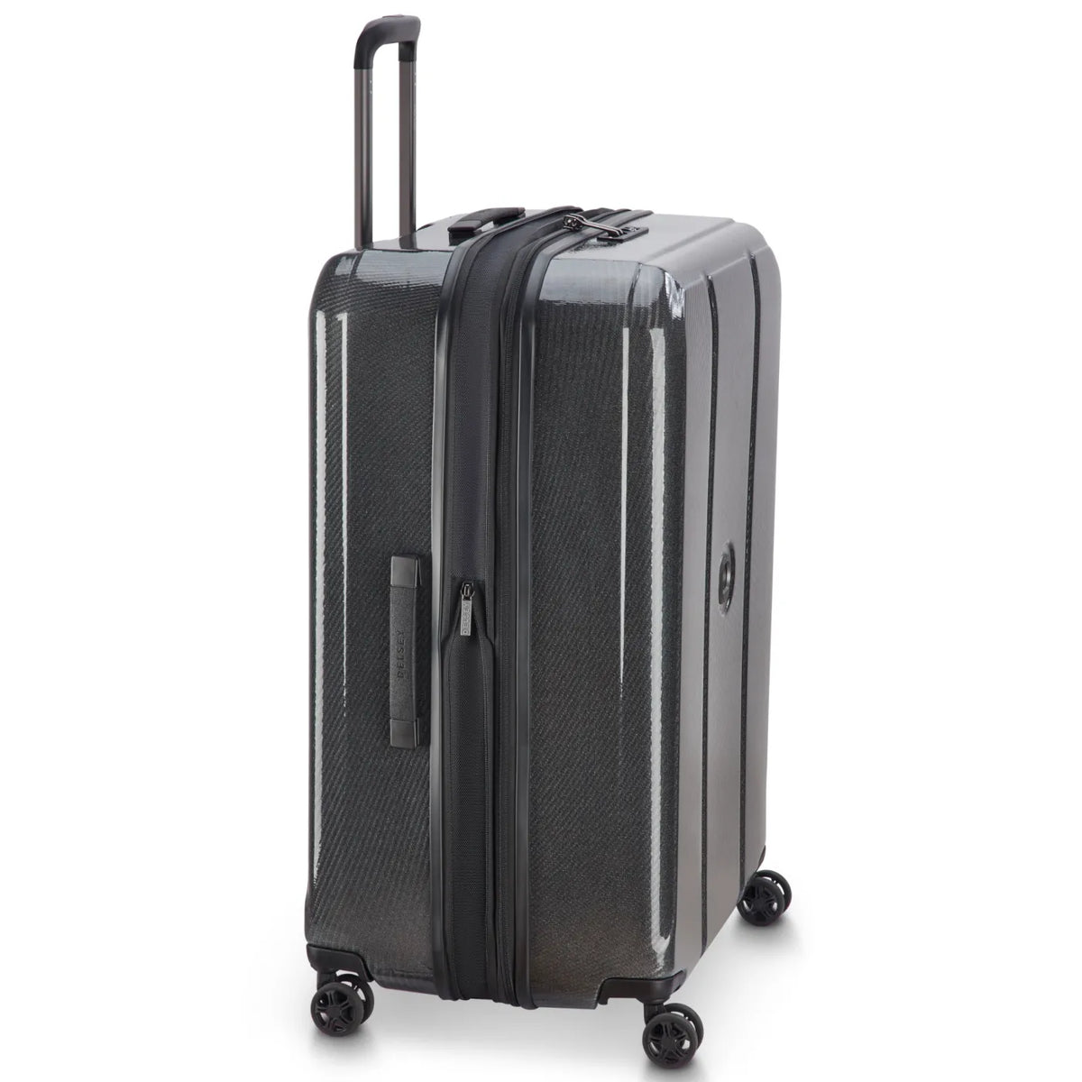 Delsey Helium Ultimate 76 cm 4-Wheel Expandable Suitcase - Anthracite