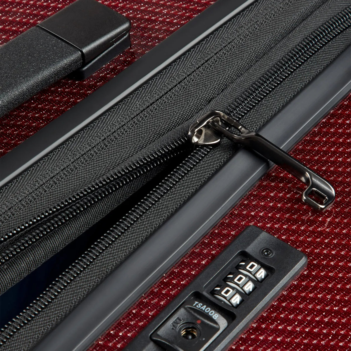 Delsey Helium Ultimate 76 cm 4-Wheel Expandable Suitcase - Burgundy