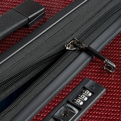 Delsey Helium Ultimate 76 cm 4-Wheel Expandable Suitcase - Burgundy