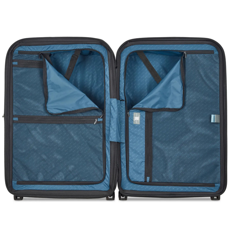 Delsey Helium Ultimate 76 cm 4-Wheel Expandable Suitcase - Burgundy