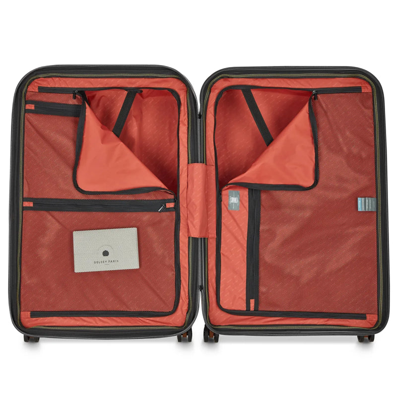 Delsey Helium Ultimate 82 cm 4-Wheel Expandable Suitcase - Anthracite