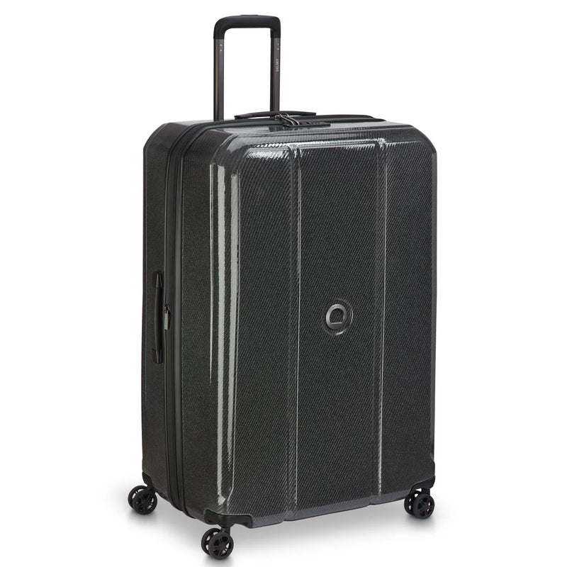 Delsey Helium Ultimate 82 cm 4-Wheel Expandable Suitcase - Anthracite