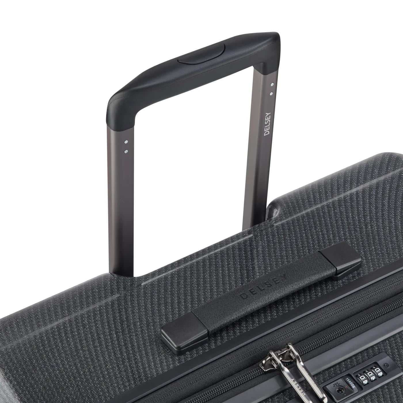 Delsey Helium Ultimate 82 cm 4-Wheel Expandable Suitcase - Anthracite