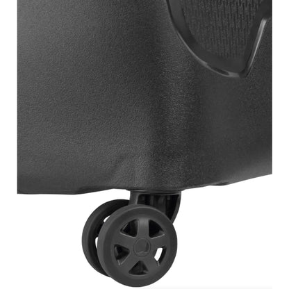 Double wheels for easy manoeuvrability