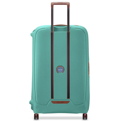 Push button retractable handle