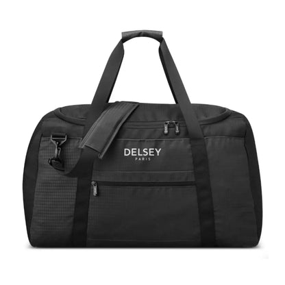 Delsey Nomade 65 cm Foldable Duffle Bag - Black (Noir)