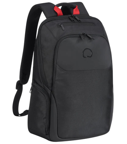 Delsey Parvis Plus 15.6’’ Laptop Backpack - Black