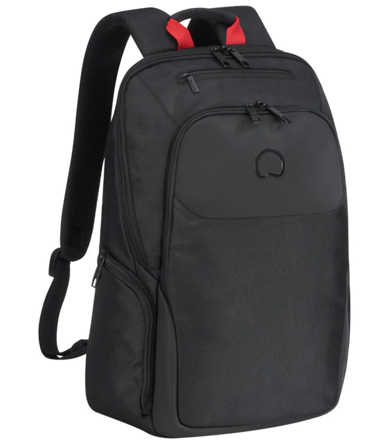 Delsey Parvis Plus 15.6’’ Laptop Backpack - Black