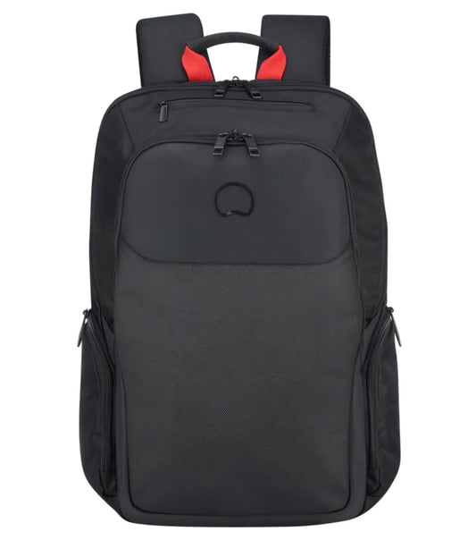 Delsey Parvis Plus 15.6" Laptop Backpack - Black