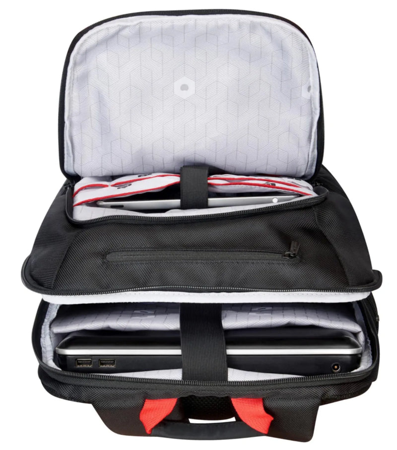 Delsey Parvis Plus 15.6’’ Laptop Backpack - Black