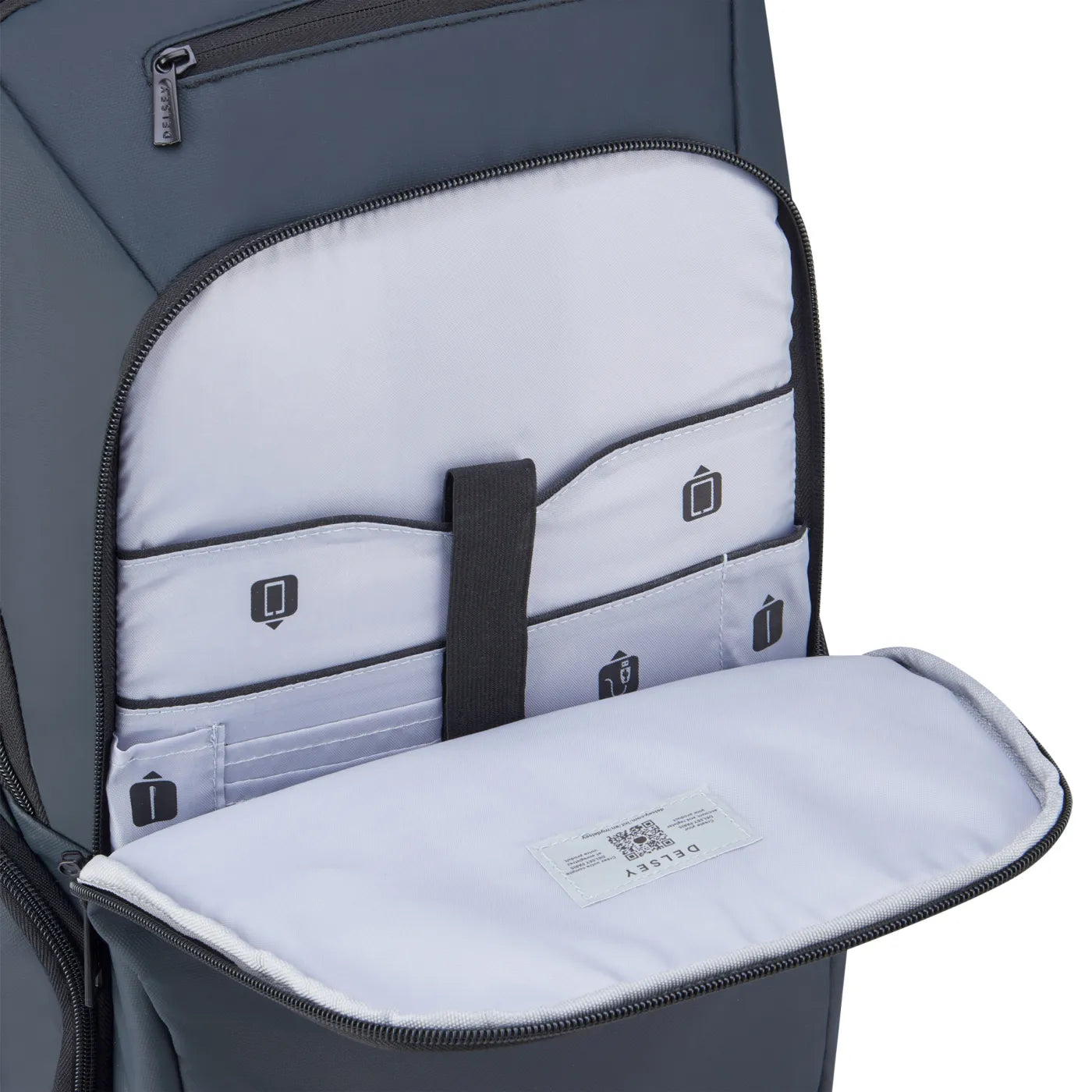 Delsey Parvis Plus Waterproof 15.6’’ Laptop Backpack - Grey