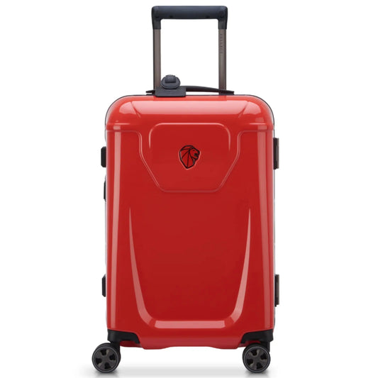 Delsey Peugeot 55 cm 4-Wheel Cabin Luggage - Red