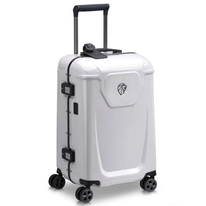 Delsey Peugeot 55 cm 4-Wheel Cabin Suitcase - White