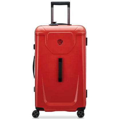Delsey Peugeot 73 cm 4-Wheel Trunk Luggage - Red