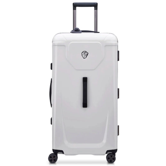 Delsey Peugeot 80 cm 4-Wheel Trunk Luggage - White