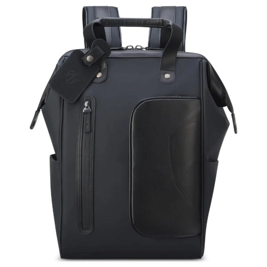 Delsey Peugeot Tote Laptop Backpack - Black