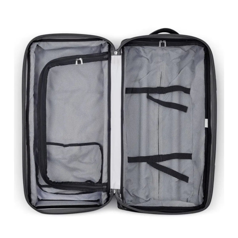 Two sets of straps and two zippered dividers