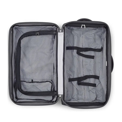 Two sets of straps and two zippered dividers