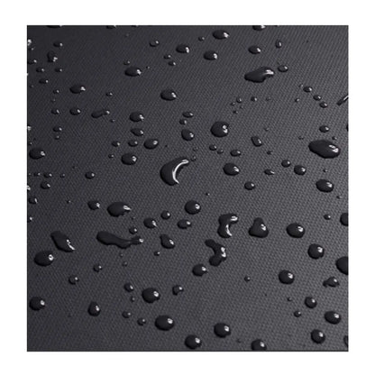 Water-repellant and recycled polyester material