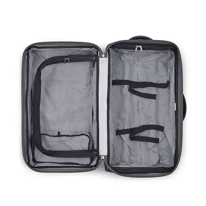 Two sets of straps and two zippered dividers