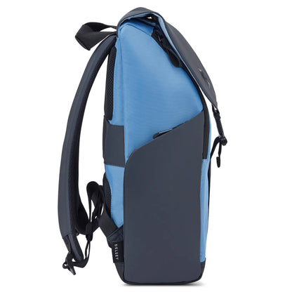 Delsey Securflap 15.6’’ Laptop Backpack with RFID - Blueberry