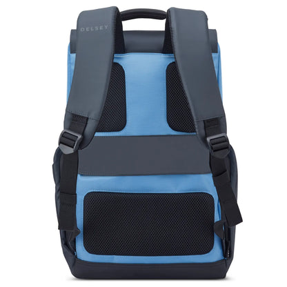 Delsey Securflap 15.6’’ Laptop Backpack with RFID - Blueberry