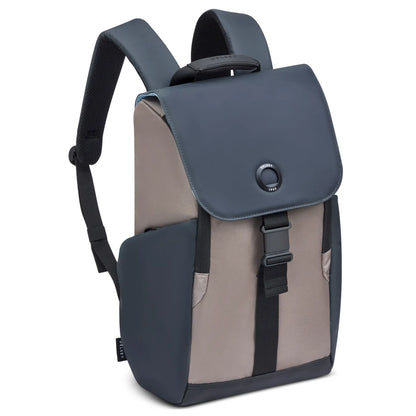 Delsey Securflap 15.6’’ Laptop Backpack with RFID - Brown