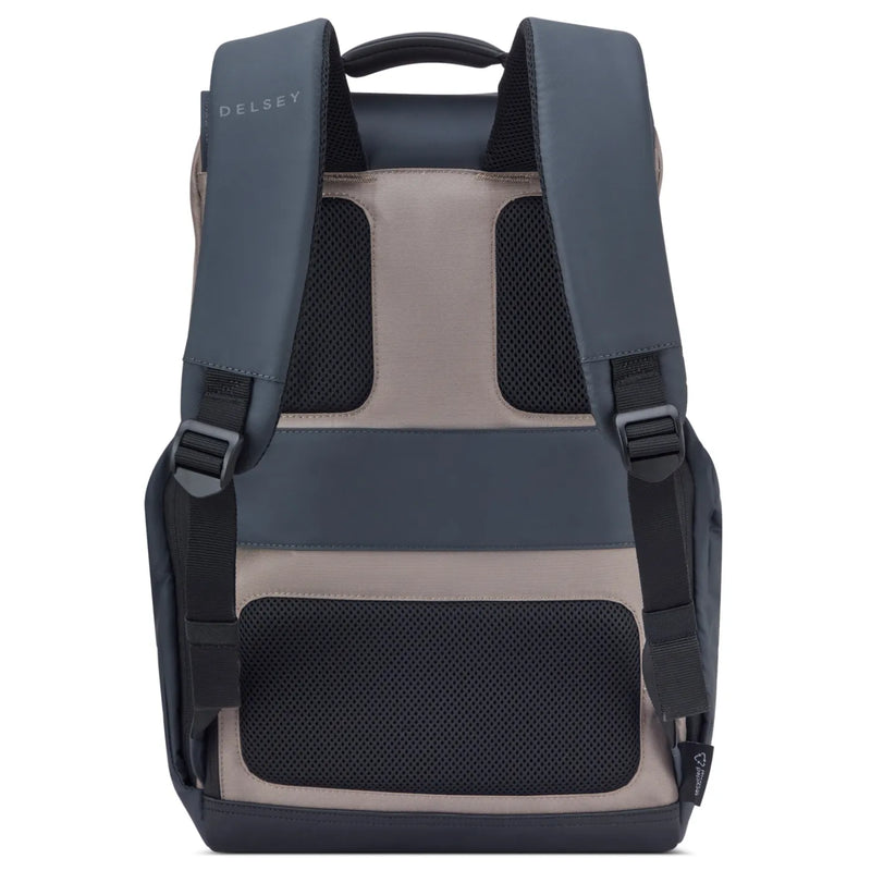 Delsey Securflap 15.6’’ Laptop Backpack with RFID - Brown