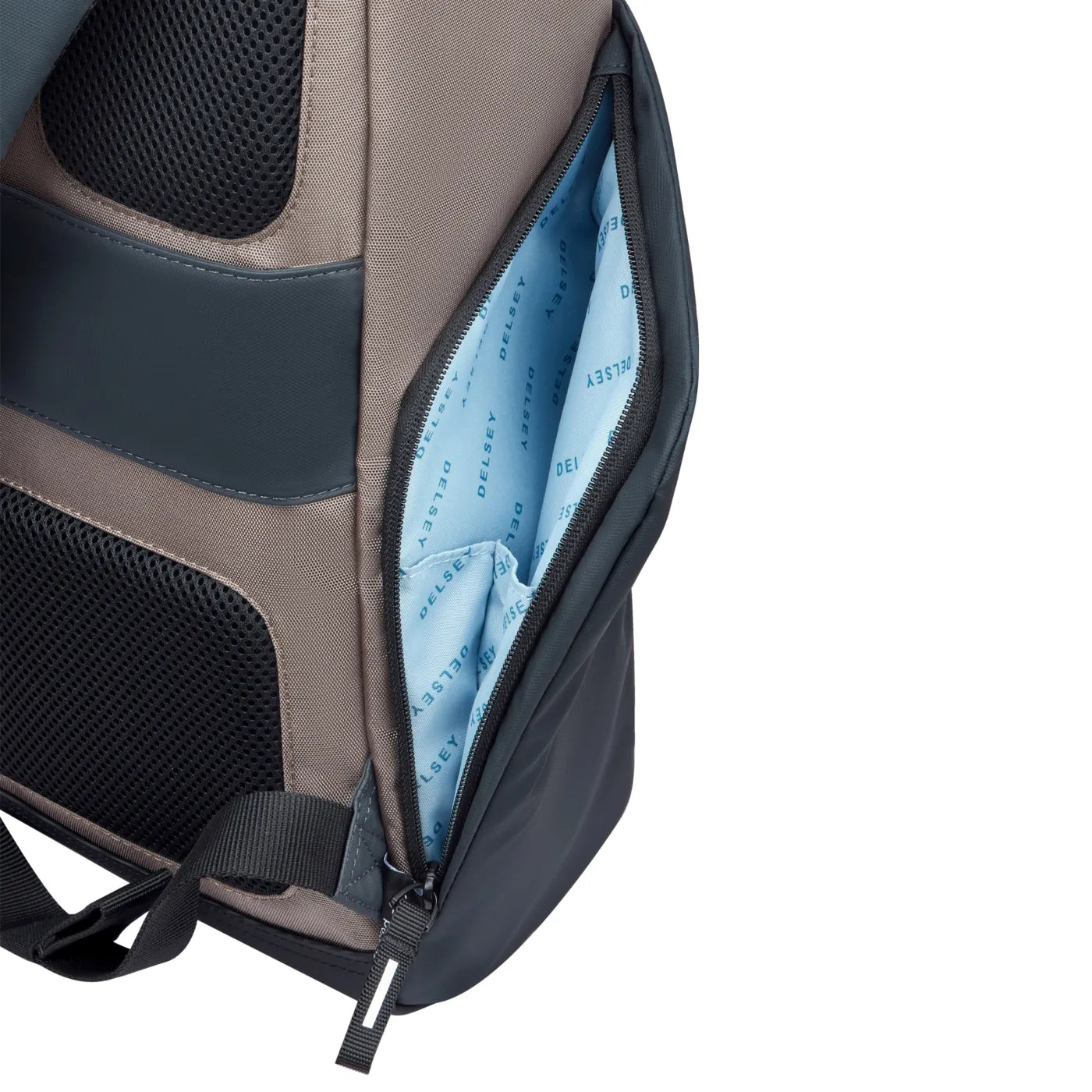 Delsey Securflap 15.6’’ Laptop Backpack with RFID - Brown