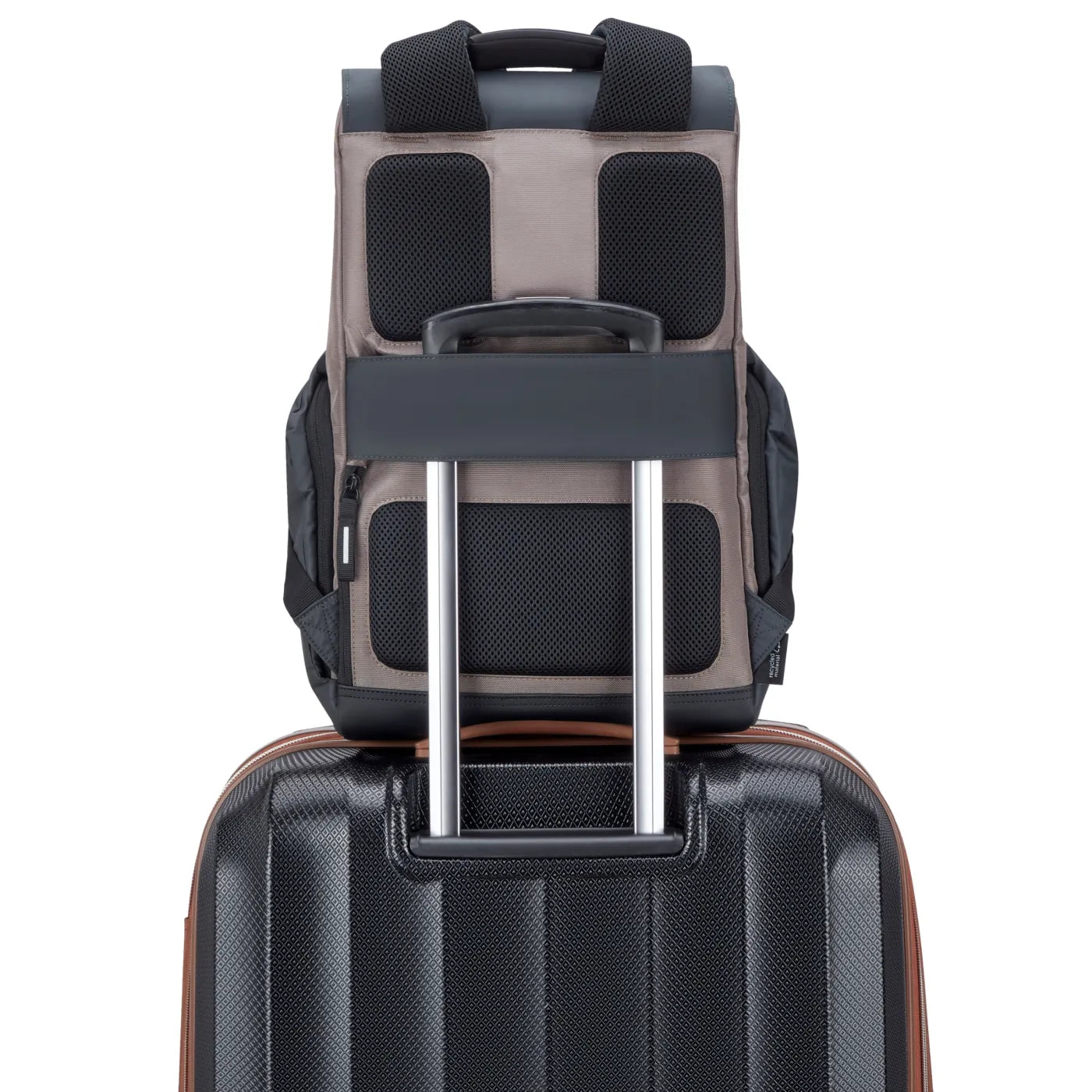 Delsey Securflap 15.6’’ Laptop Backpack with RFID - Brown