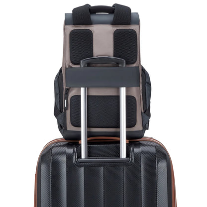 Delsey Securflap 15.6’’ Laptop Backpack with RFID - Brown