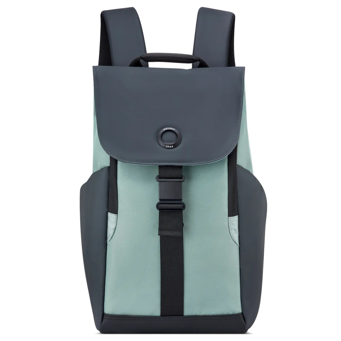 Delsey Securflap 15.6" Laptop Backpack with RFID - Sage Green