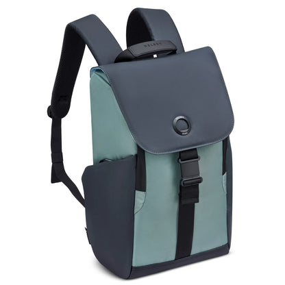 Delsey Securflap 15.6’’ Laptop Backpack with RFID - Sage Green