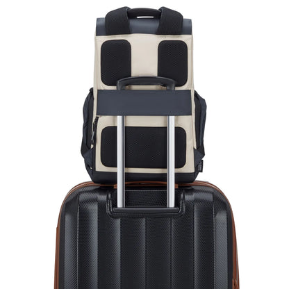 Delsey Securflap 15.6’’ Laptop Backpack with RFID - Sand