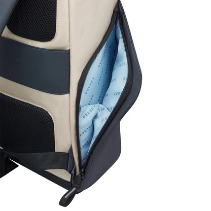 Delsey Securflap 15.6’’ Laptop Backpack with RFID - Sand