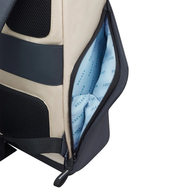 Delsey Securflap 15.6’’ Laptop Backpack with RFID - Sand