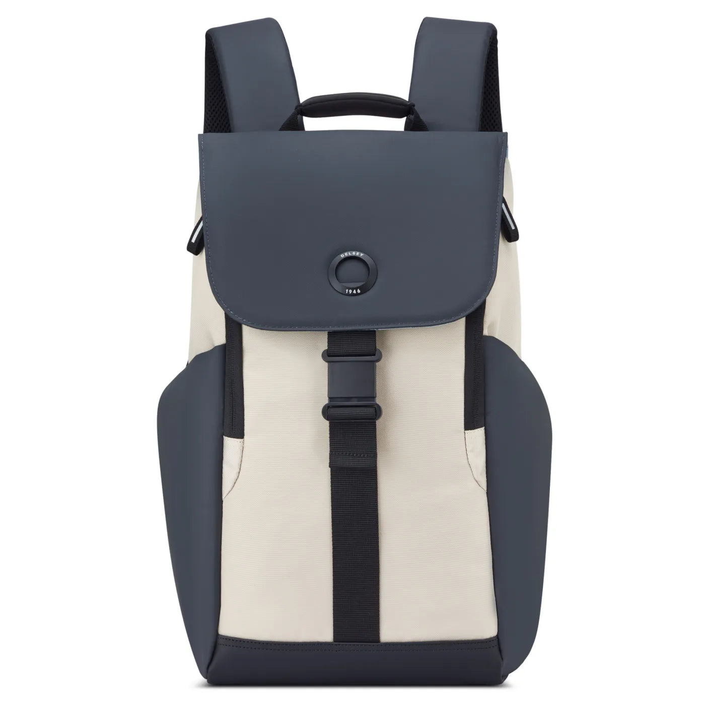 Delsey Securflap 15.6" Laptop Backpack with RFID - Sand